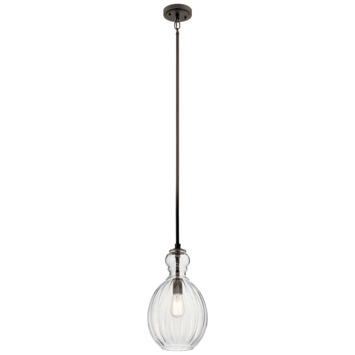 Product image for Kichler 43953OZ Riviera Pendant 1 Light Olde Bronze®