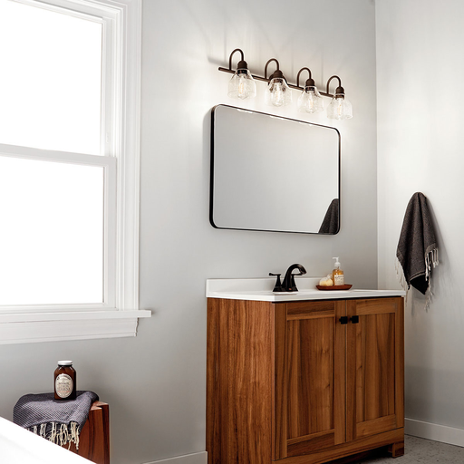 Product image for Kichler 45974OZ Avery™ 4 Light Vanity Light Olde Bronze®