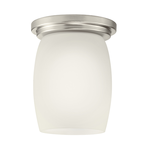 Product image for Kichler 8043NIL18 Eileen™ 1 LED Bulb Flush Mount Nickel