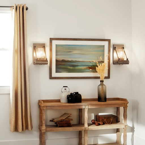 Product image for Kichler 43436CLP Colerne™ 1 Light Wall Sconce Classic Pewter