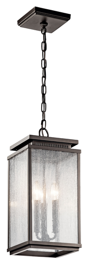 Product image for Kichler 49387OZ Manningham™ 3 Light Pendant Olde Bronze®