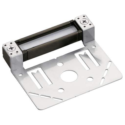 Product image for Kichler 16100CBR27 12V 2700K LED 3" Hardscape Centennial Brass