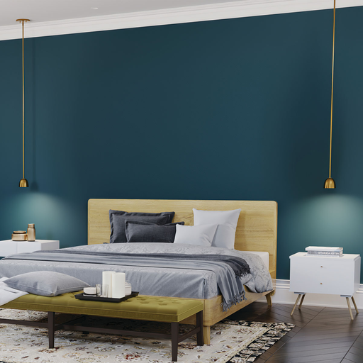 Product image for Kichler 52419BNBLED Baland LED 4" 1 Light Mini Pendant Brass