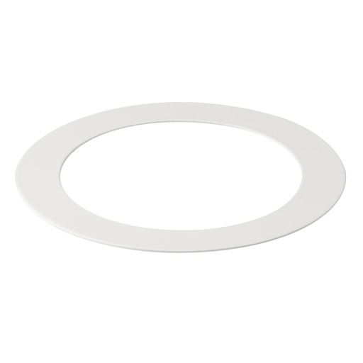 Product image for Kichler DLGR03WH Direct-to-Ceiling Universal Goof Ring 3.3" - 4.3" White