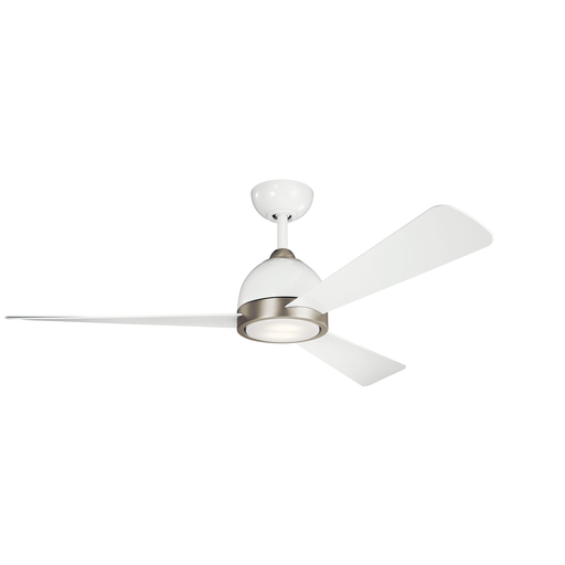 Product image for Kichler 300270WH Incus LED 56" Fan White