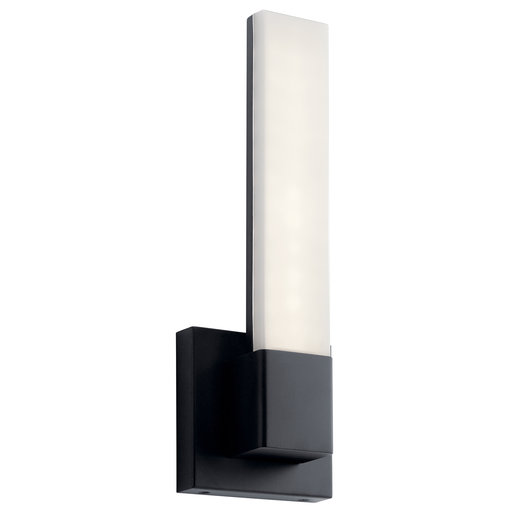 Product image for Kichler 84186 Neltev™ 14.5" LED Sconce with Down Light Matte Black