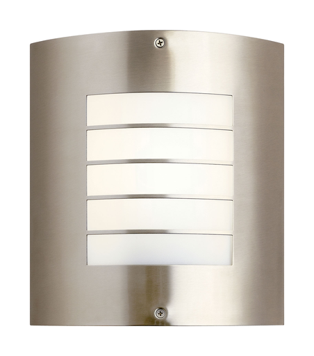 Product image for Kichler 6040NI Newport™ 1 Light Wall Light Brushed Nickel