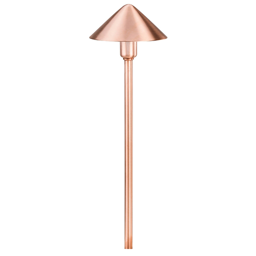 Product image for Kichler 15839CO27R Fundamentals™ 2700K LED Path Light Copper