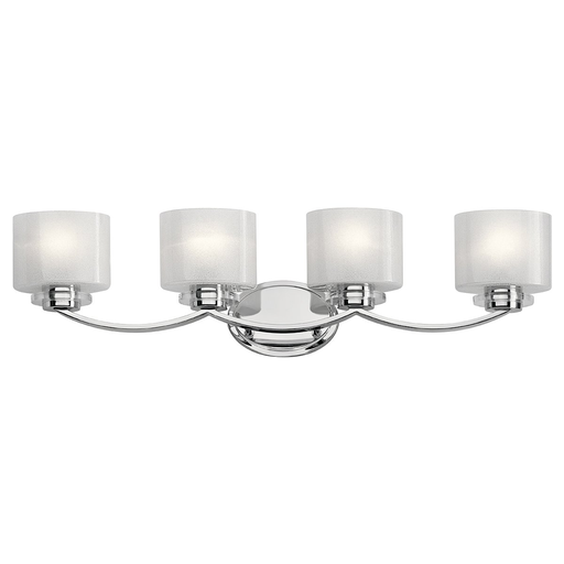 Product image for Kichler 45864CH Archer 4 Light Vanity Light Chrome
