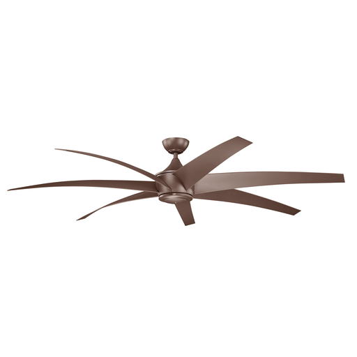 Product image for Kichler 310115CMO Lehr 80" Fan Coffee Mocha finish