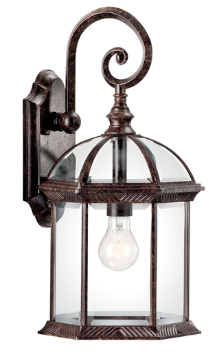 Product image for Kichler 49186TZ Barrie 18.75" 1 Light Wall Light Tannery Bronze™