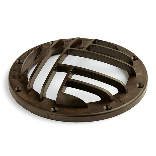 Product image for Kichler 15694AZ Rock Guard 7" Glare Shield Architectural Bronze