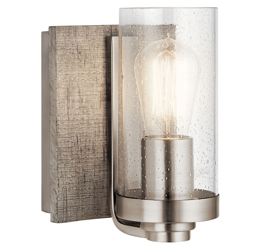 Product image for Kichler 45926CLP Dalwood™ 1 Light Wall Sconce Classic Pewter