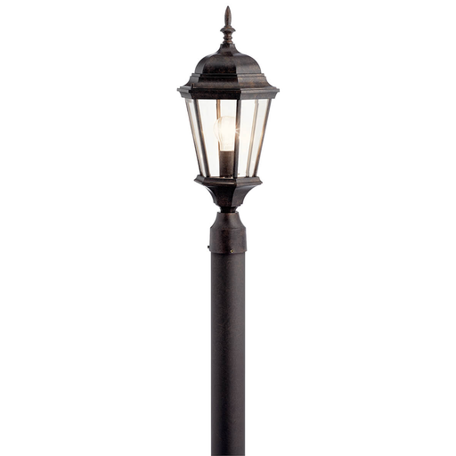 Product image for Kichler 9956TZ Madison 1 Light Post Light Tannery Bronze™
