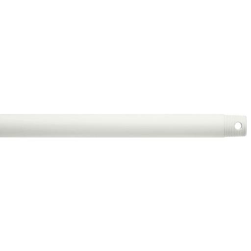 Product image for Kichler 360004MWH Dual Threaded 48" Downrod Matte White