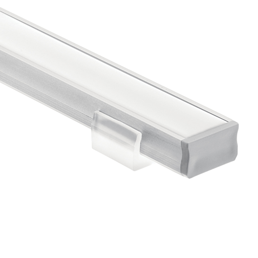 Product image for Kichler 1TEK1STSF2SIL TE Standard Series 2' Kit Standard Depth Surface Channel Silver
