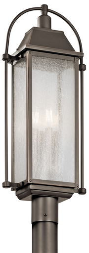 Product image for Kichler 49717OZ Harbor Row™ 4 Light Post Light Olde Bronze®