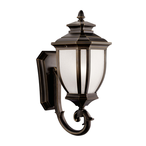 Product image for Kichler 9041RZ Salisbury™ 19.25" 1 Light Wall Light Rubbed Bronze™