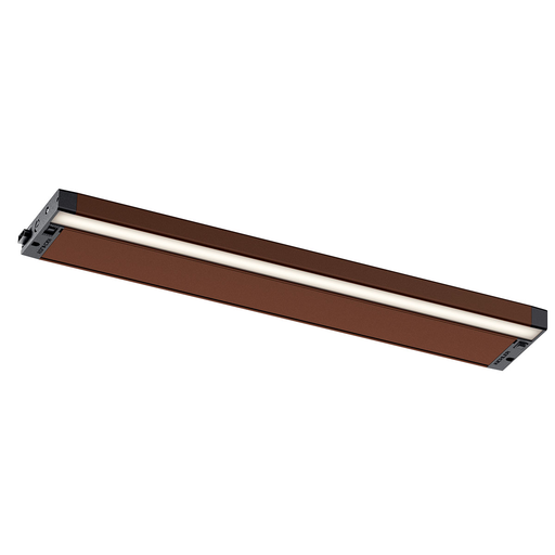 Product image for Kichler 6UCSK22BZT 6U 22" 2700K/3000K LED Cabinet Light Textured Bronze