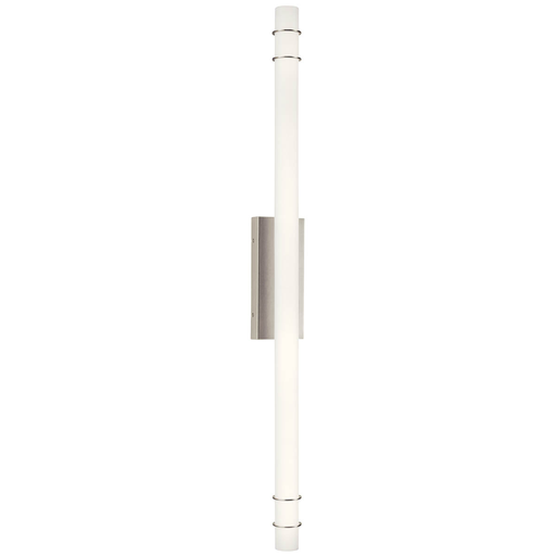 Product image for Kichler 11255NILED Korona 48" LED Linear Vanity Light Brushed Nickel