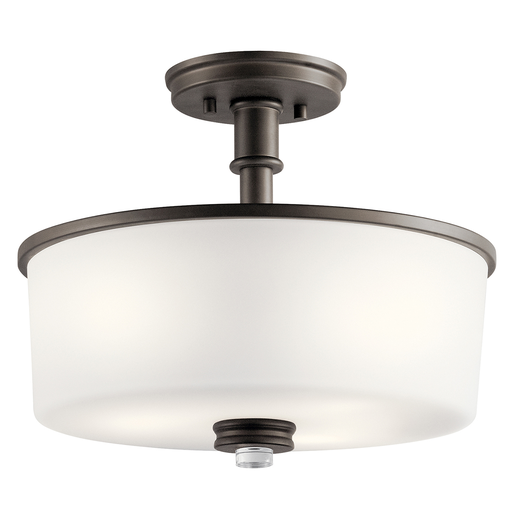Product image for KICH 43926OZL18 Semi Flush 3Lt LED