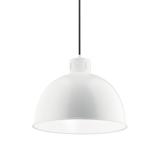 Product image for Kichler 52153WH Zailey™ 12.5" 1 Light Pendant White