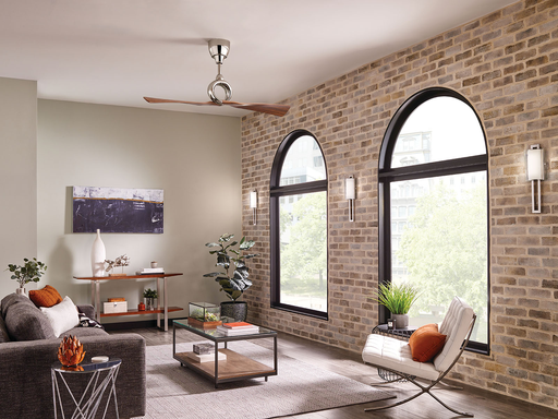 Product image for Kichler 300168PN Link™54" Fan Polished Nickel