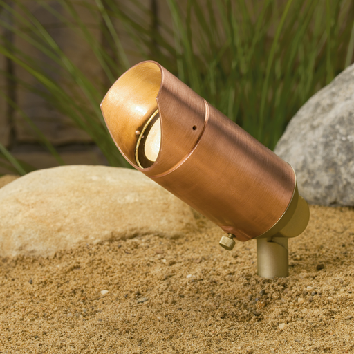 Product image for Kichler 15384CO 12V 1 Light Mini Accent Light Copper