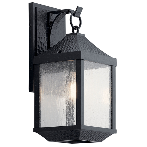 Product image for Kichler 49985DBK Springfield 17.75" 1 Light Wall Light Distressed Black