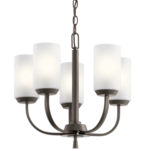 Product image for KICH 52386OZ Chandelier 5Lt Olde Br