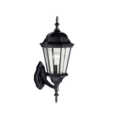 Product image for Kichler 9653BK Madison 1 Light Wall Light Black
