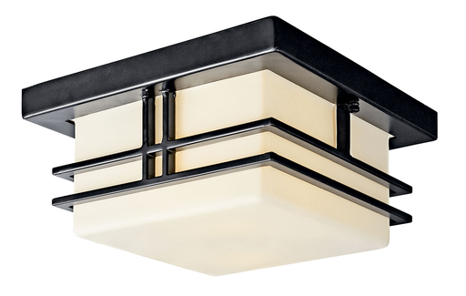 Product image for Kichler 49206BK Tremillo™ 2 Light Flush Mount Black