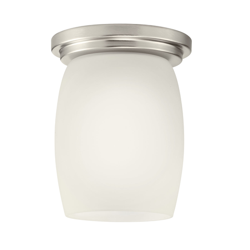 Product image for Kichler 8043NI Eileen™ 1 Light Flush Mount Brushed Nickel