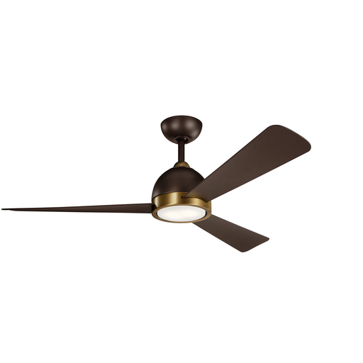 Product image for Kichler 300270SNB Incus LED 56" Fan Satin Natural Bronze