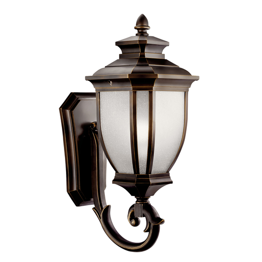 Product image for Kichler 9042RZ Salisibury™ 24.25" 1 Light Wall Light Rubbed Bronze™