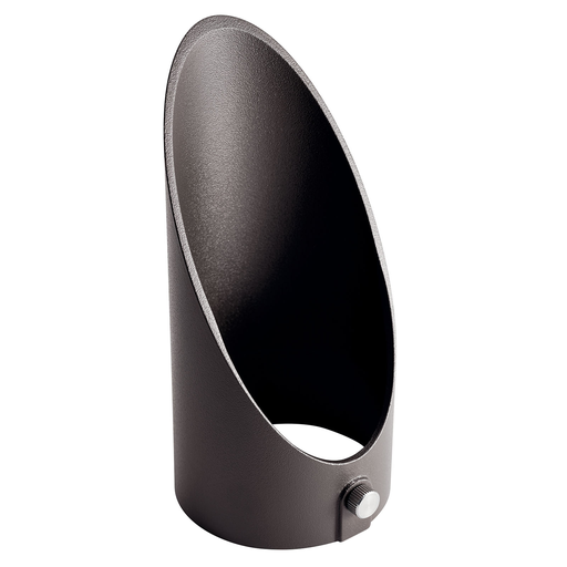 Product image for Kichler 16068AZT Accent VLO 6" Large Long Cowl Textured Architectural Bronze