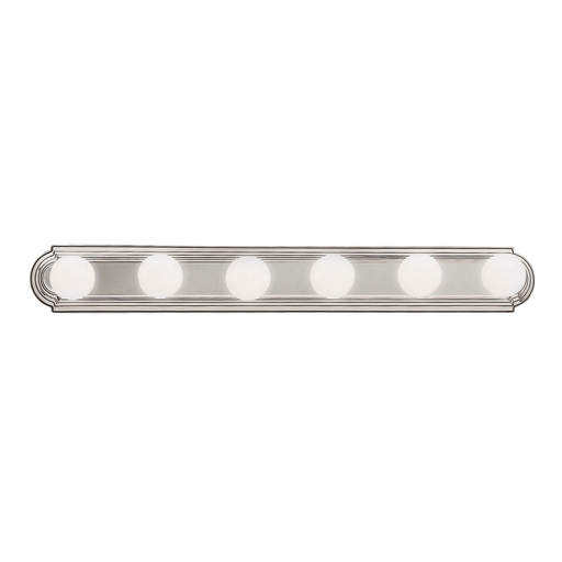 36" 6 Light Vanity Light Brushed Nickel