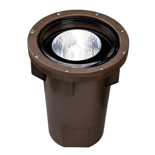 Product image for Kichler 15295AZ In-Ground PAR38 Well Light Architectural Bronze