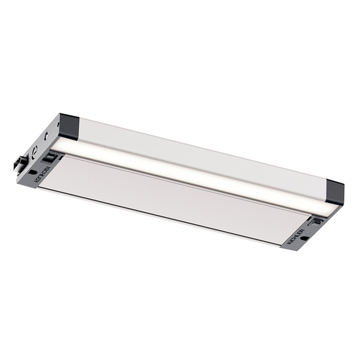 Product image for Kichler 6UCSK12NIT 6U 12" 2700K/3000K LED Cabinet Light Textured Nickel