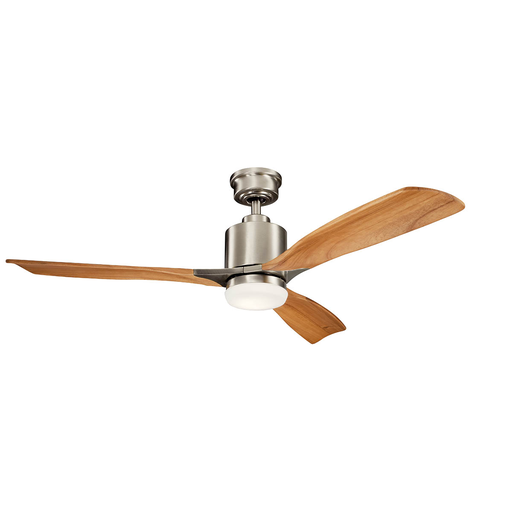 Product image for Kichler 300027BSS Ridley II LED 52" Fan Brushed Stainless Steel