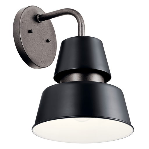 Product image for Kichler 59002BK Lozano 13" 1 Light Wall Light Black