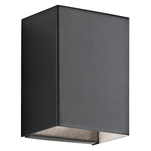 Product image for Kichler 49550BKTLED Walden 7.25" LED Wall Light Textured Black