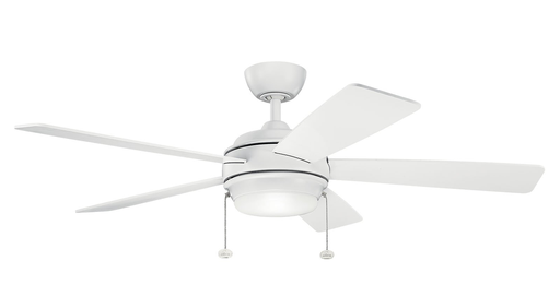 Product image for Kichler 330174MWH Starkk™ LED 52" Fan Matte White