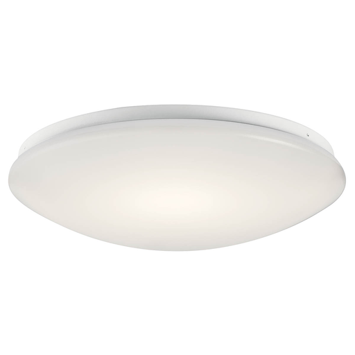 Product image for Kichler 10761WHLED Ceiling Space 16" LED Flush Mount White