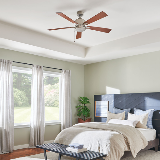 Product image for Kichler 330242NI Bowen 52" Fan Brushed Nickel