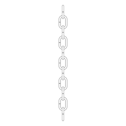 Product image for Kichler 2996DBK 36" Standard Gauge Chain Distressed Black