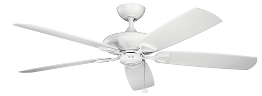 Product image for Kichler 310150MWH Kevlar 60" Ceiling Fan Matte White