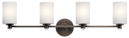 Product image for Kichler 45924OZ Joelson™ 4 Light Vanity Light Olde Bronze®