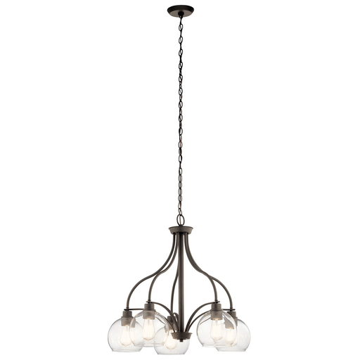 Product image for Kichler 44064OZ Harmony 5 Light Chandelier Olde Bronze®