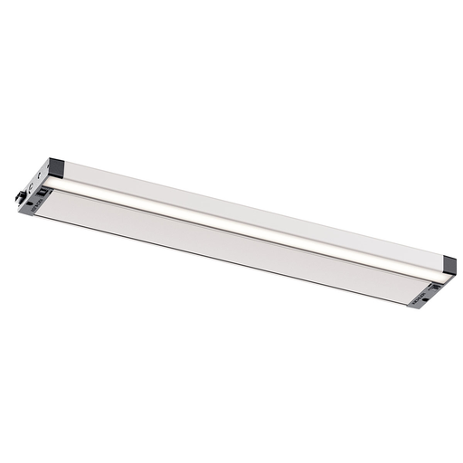 Product image for Kichler 6UCSK22NIT 6U 22" 2700K/3000K LED Cabinet Light Textured Nickel